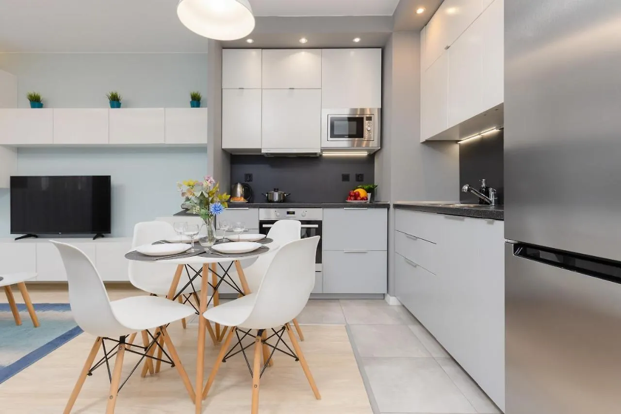 Daire Warsaw Sokolowska One Bedroom Apartament By Noclegi Renters