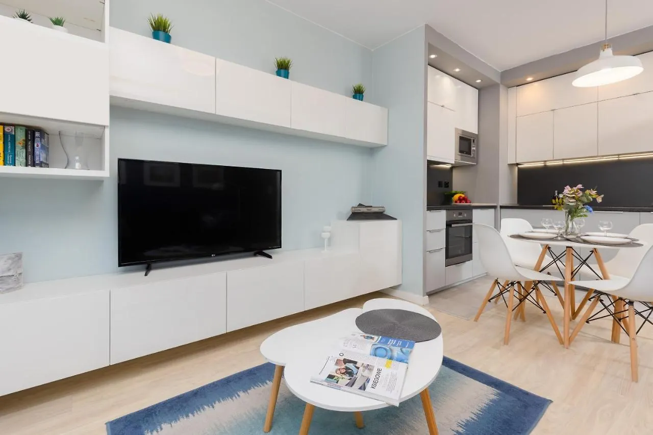 Warsaw Sokolowska One Bedroom Apartament By Noclegi Renters Daire